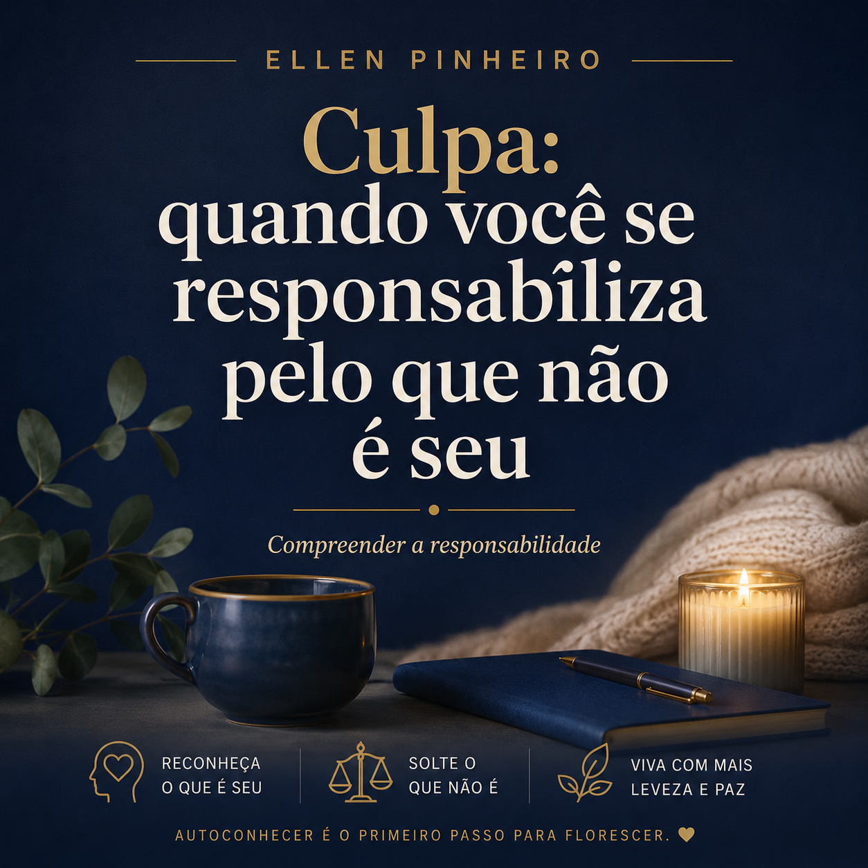 Capa do e-book Culpa: quando você se responsabiliza pelo que não é seu